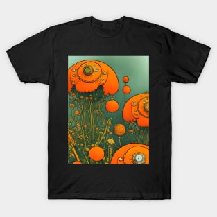 Orange and Green T-Shirt